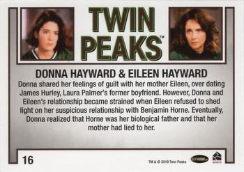 2019 Rittenhouse Twin Peaks Archives #16 Donna Hayward / Eileen Hayward Back