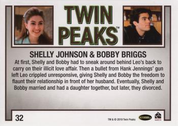 2019 Rittenhouse Twin Peaks Archives #32 Shelly Johnson / Bobby Briggs Back