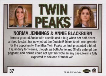 2019 Rittenhouse Twin Peaks Archives #37 Norma Jennings / Annie Blackburn Back