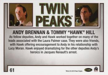 2019 Rittenhouse Twin Peaks Archives #61 Andy Brennan / Tommy 