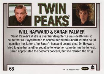 2019 Rittenhouse Twin Peaks Archives #68 Dr. Will Hayward / Sarah Palmer Back