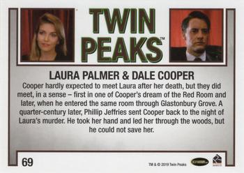 2019 Rittenhouse Twin Peaks Archives #69 Laura Palmer / Dale Cooper Back
