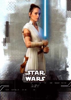 2019 Topps Star Wars: The Rise of Skywalker #1 Rey Front