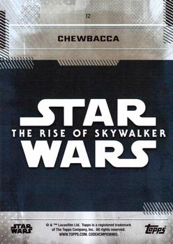 2019 Topps Star Wars: The Rise of Skywalker #12 Chewbacca Back