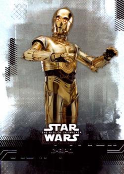 2019 Topps Star Wars: The Rise of Skywalker #23 C-3PO Front