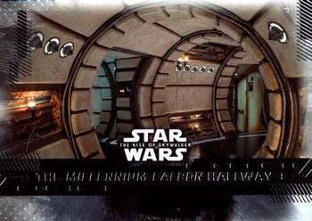 2019 Topps Star Wars: The Rise of Skywalker #91 The Millennium Falcon Hallway Front