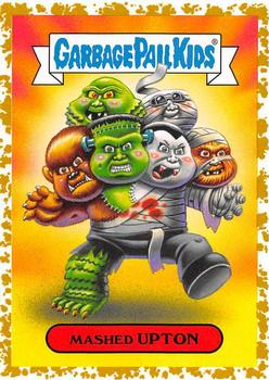 2018 Topps Garbage Pail Kids: Oh, the Horror-ible! - Fool's Gold #12b Mashed Upton Front