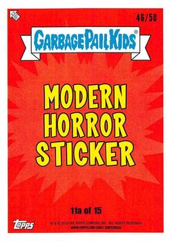 2018 Topps Garbage Pail Kids: Oh, the Horror-ible! - Fool's Gold #11a Trem-Murray Back