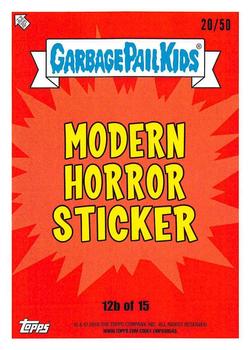 2018 Topps Garbage Pail Kids: Oh, the Horror-ible! - Fool's Gold #12b Centi Peta Back