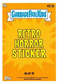 2018 Topps Garbage Pail Kids: Oh, the Horror-ible! - Fool's Gold #4a More Tisha Back