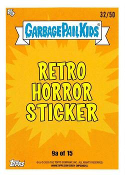 2018 Topps Garbage Pail Kids: Oh, the Horror-ible! - Fool's Gold #9a Bill Has Eyes Back
