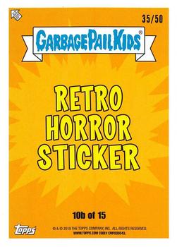 2018 Topps Garbage Pail Kids: Oh, the Horror-ible! - Fool's Gold #10b Amity Bill Back