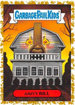 2018 Topps Garbage Pail Kids: Oh, the Horror-ible! - Fool's Gold #10b Amity Bill Front