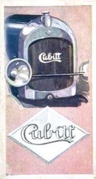 1923 Amalgamated Press Makes of Motor Cars and Index Marks #9 Cubitt Front