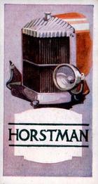 1923 Amalgamated Press Makes of Motor Cars and Index Marks #11 Hortsman Front