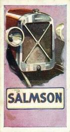 1923 Amalgamated Press Makes of Motor Cars and Index Marks #29 Salmson Front