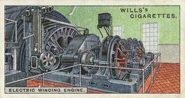 1927 Wills's Engineering Wonders #29 Electric Winding Engine Front