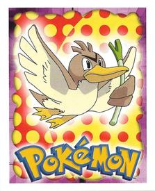1999 Merlin Pokemon Stickers #83 Farfetch'd Front