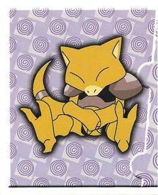 1999 Merlin Pokemon Stickers #217 Abra Front