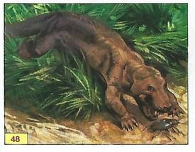 1992 Panini Prehistoric Animals Stickers #48 Cynogathus Front