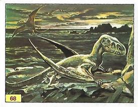 1992 Panini Prehistoric Animals Stickers #68 Dimorphodon Front