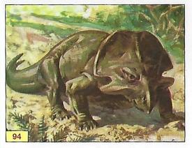 1992 Panini Prehistoric Animals Stickers #94 Protoceratops Front