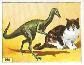 1992 Panini Prehistoric Animals Stickers #169 Compsognathus Front