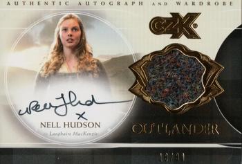 2019 Cryptozoic CZX Outlander - Autograph Wardrobe Relics #NHW Nell Hudson as Laoghaire MacKenzie Front