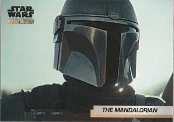2019 Topps Star Wars: The Mandalorian Trailer #1 The Mandalorian Front