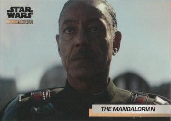 2019 Topps Star Wars: The Mandalorian Trailer #5 Moff Gideon Front