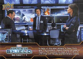 2019 Upper Deck Marvel Agents of S.H.I.E.L.D. Compendium #1 S.H.I.E.L.D. Front