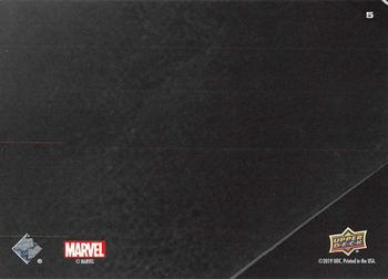 2019 Upper Deck Marvel Agents of S.H.I.E.L.D. Compendium #5 Captured Back