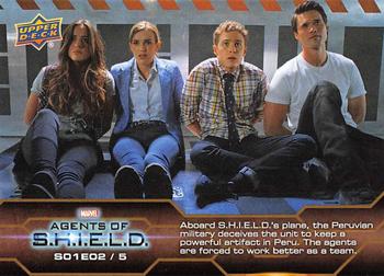 2019 Upper Deck Marvel Agents of S.H.I.E.L.D. Compendium #5 Captured Front