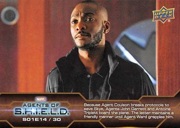 2019 Upper Deck Marvel Agents of S.H.I.E.L.D. Compendium #30 T.A.H.I.T.I. Front
