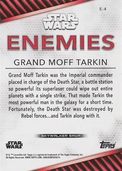 2019 Topps Skywalker Saga Enemies #E-4 Grand Moff Tarkin