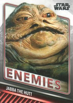 2019 Topps Star Wars Skywalker Saga - Enemies #E-6 Jabba the Hutt Front