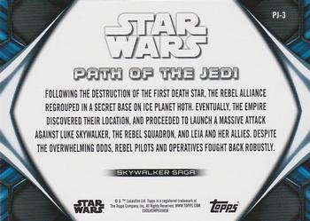 2019 Topps Skywalker Saga Path of the Jedi #PJ-2 Destroying the Death Star 
