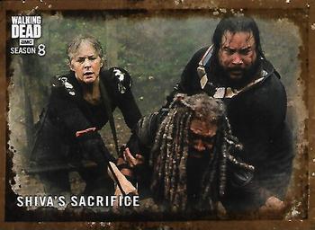2018 Topps The Walking Dead Season 8 - Mud #44 Shiva's Sacrifice Front