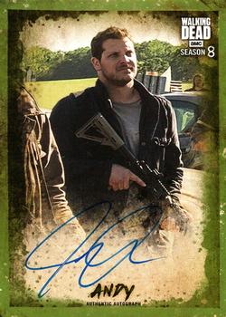 2018 Topps The Walking Dead Season 8 - Autographs Mold #NNO Jeremy Palko Front