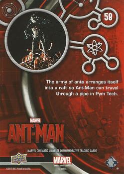 2017 Upper Deck Marvel Cinematic Universe #58 Ant-Man Back