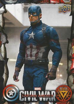 2017 Upper Deck Marvel Cinematic Universe #72 Captain America Front