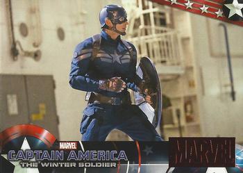 2017 Upper Deck Marvel Cinematic Universe - Red Foil #36 Captain America Front