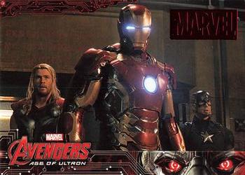 2017 Upper Deck Marvel Cinematic Universe - Red Foil #65 The Avengers Front