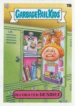 2020 Topps Garbage Pail Kids: Late to School #11b Decorated Desiree Front