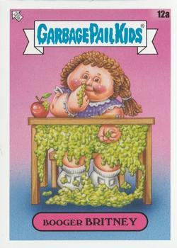 2020 Topps Garbage Pail Kids: Late to School #12a Booger Britney Front