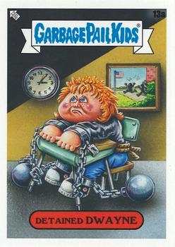 2020 Topps Garbage Pail Kids: Late to School #13a Detained Dwayne Front
