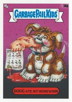 2020 Topps Garbage Pail Kids: Late to School #14a Doug Ate My Homework Front