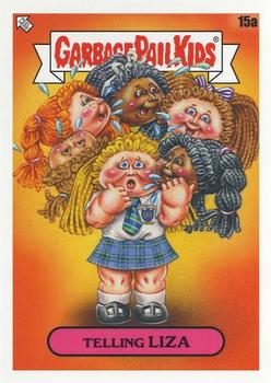 2020 Topps Garbage Pail Kids: Late to School #15a Telling Liza Front