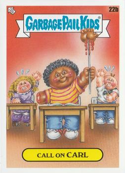 2020 Topps Garbage Pail Kids: Late to School #22b Call on Carl Front