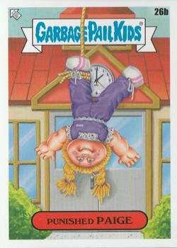 2020 Topps Garbage Pail Kids: Late to School #26b Punished Paige Front